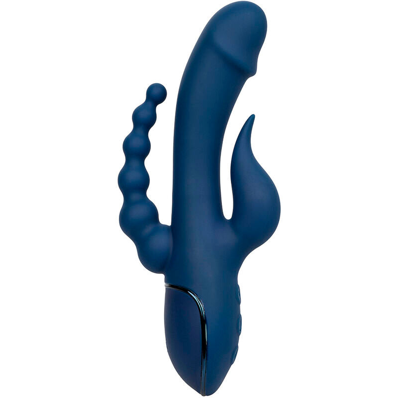 CALEXOTICS - VIBRATOR TRIPLE ORGASME BLAUW