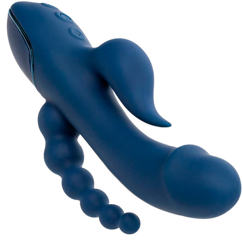 CALEXOTICS - VIBRATOR TRIPLE ORGASME BLAUW