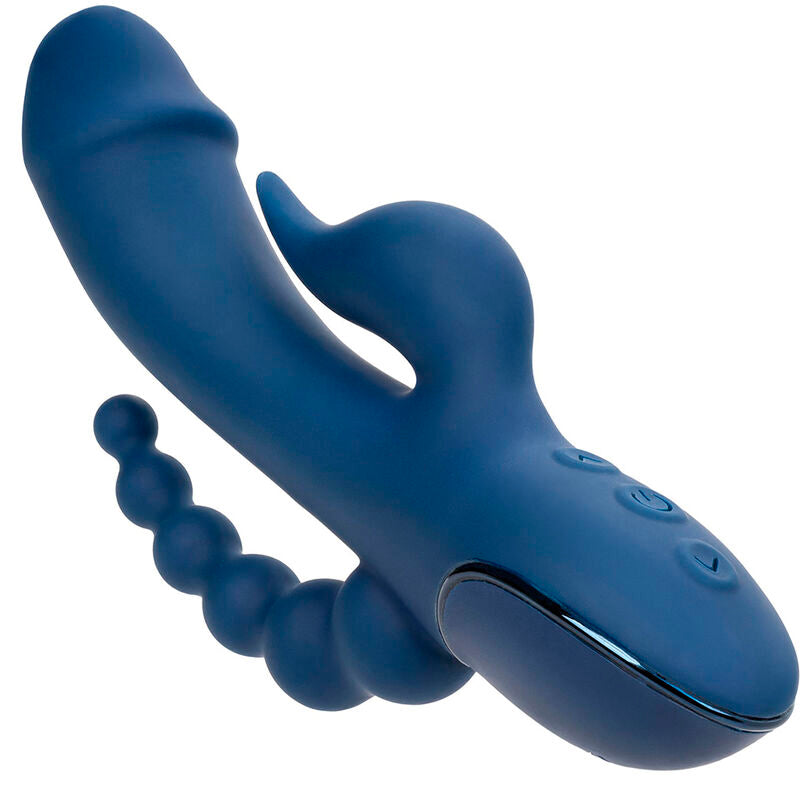 CALEXOTICS - VIBRATOR TRIPLE ORGASME BLAUW