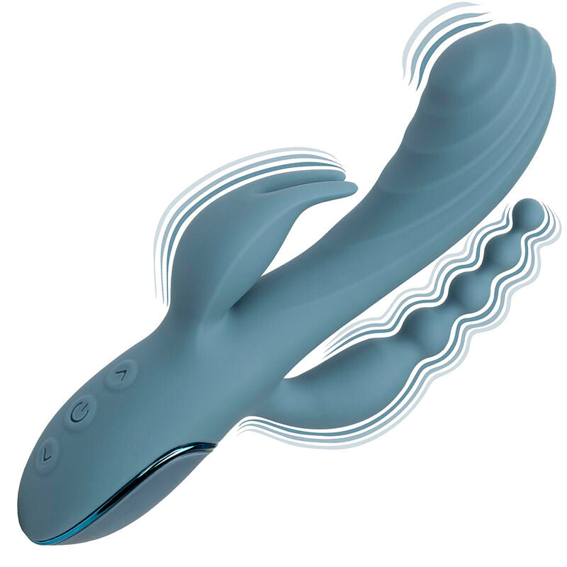 CALEXOTICS - VIBRATOR TRIPLE ECSTASY GRIJS