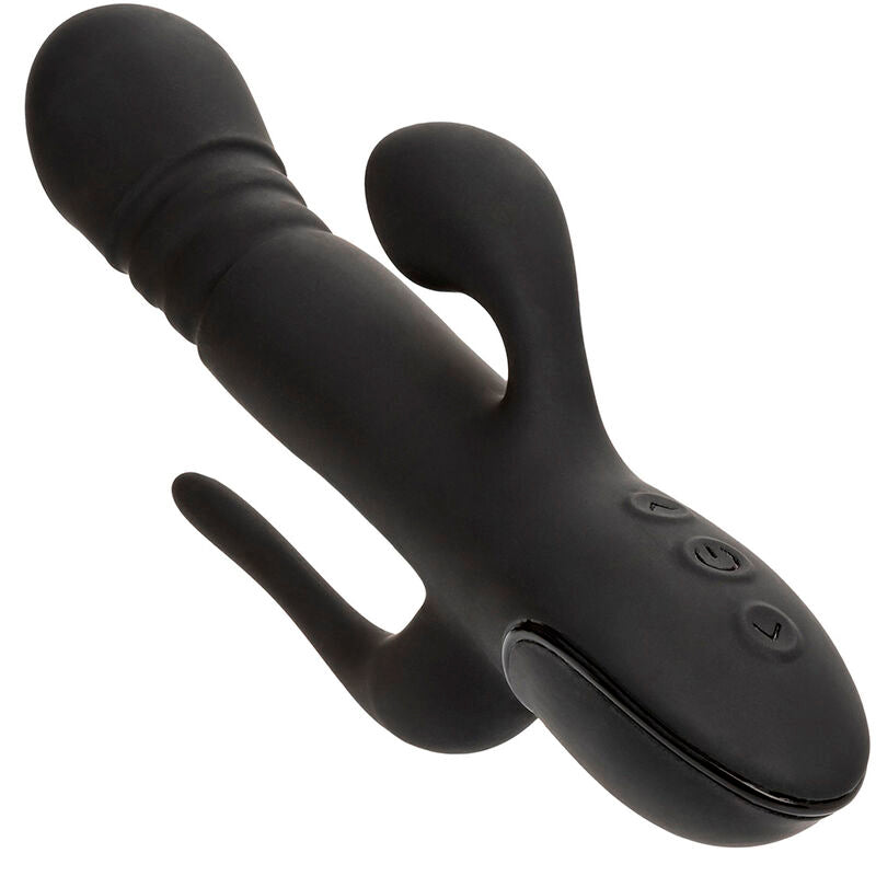 CALEXOTICS - VIBRATOR TRIPLE EUPHORIA ZWART