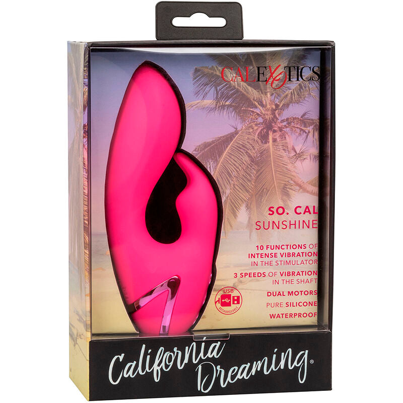 CALEXOTICS - VIBRATEUR LAPIN FUCHSIA SO. CAL SUNSHINE DE CALIFORNIA DREAMING