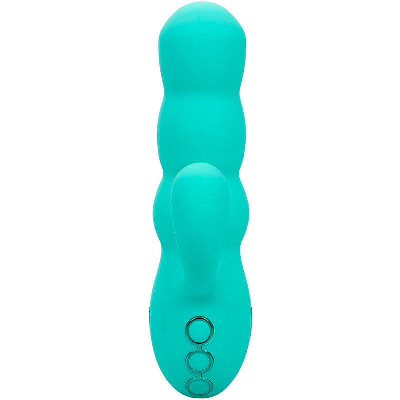 CALEXOTICS - DEL MAR DIVA VIBRATOR RABBIR AQUA GREEN DOOR CALIFORNIË DREAMING
