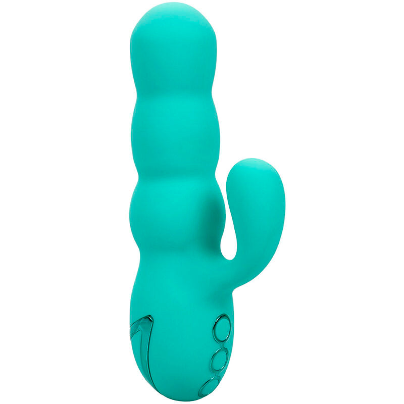 CALEXOTICS - DEL MAR DIVA VIBRATOR RABBIR AQUA GREEN DOOR CALIFORNIË DREAMING