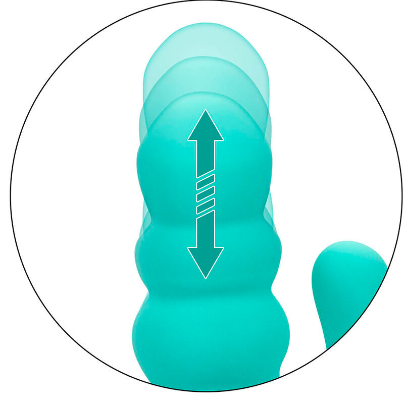 CALEXOTICS - DEL MAR DIVA VIBRATOR RABBIR AQUA GREEN DOOR CALIFORNIË DREAMING