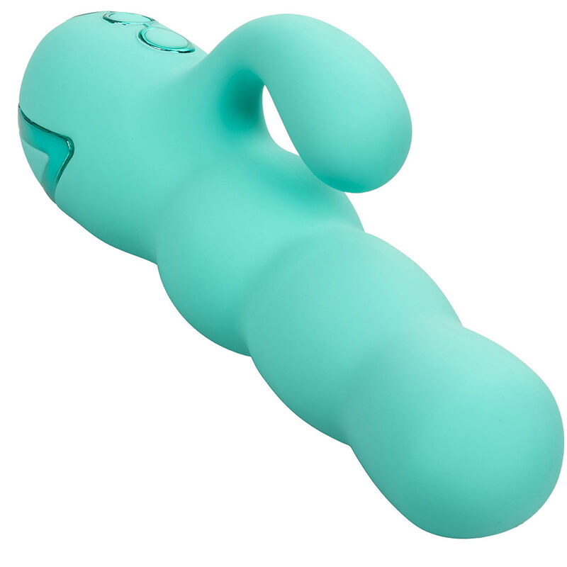 CALEXOTICS - DEL MAR DIVA VIBRATOR RABBIR AQUA GREEN DOOR CALIFORNIË DREAMING