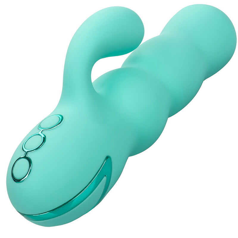 CALEXOTICS - DEL MAR DIVA VIBRATOR RABBIR AQUA GREEN DOOR CALIFORNIË DREAMING