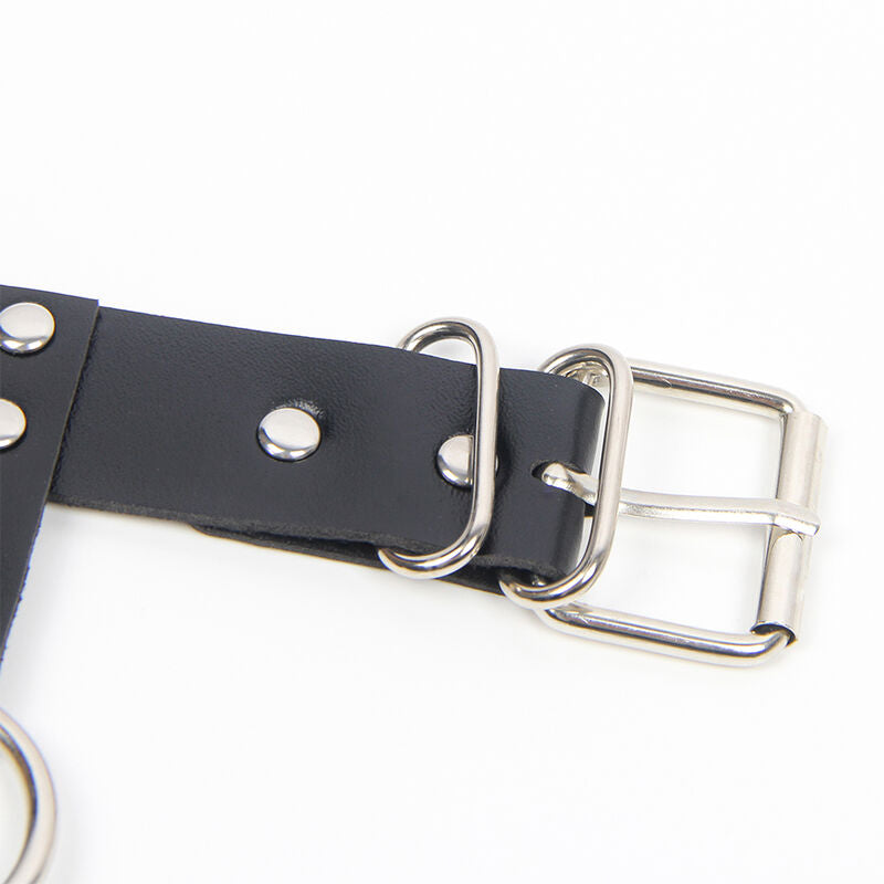 SUBLIEM - HARNAS BH EN KETTING MET KETTINGEN ONE SIZE