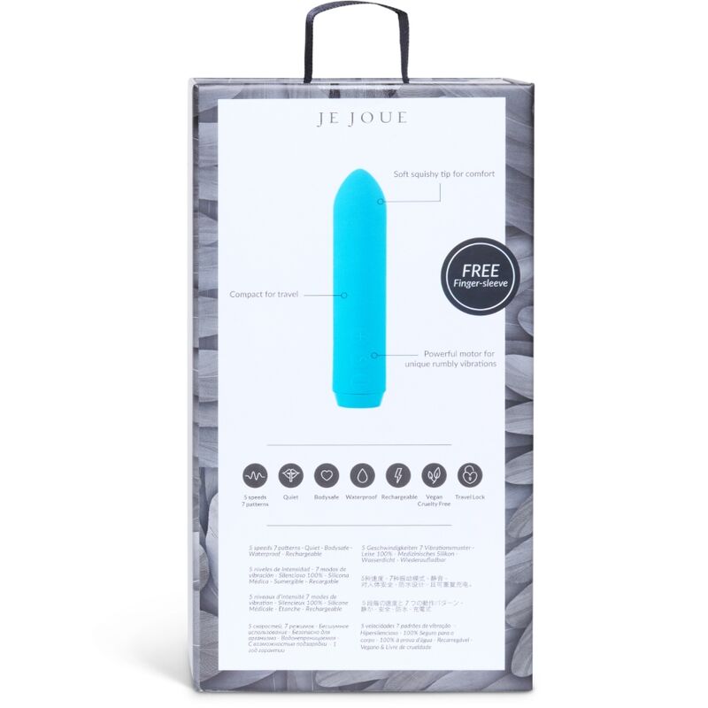 JE JOUE - БИРЮЗОВЫЙ КЛАССИЧЕСКИЙ ВИБРАТОР-ПУЛЯ