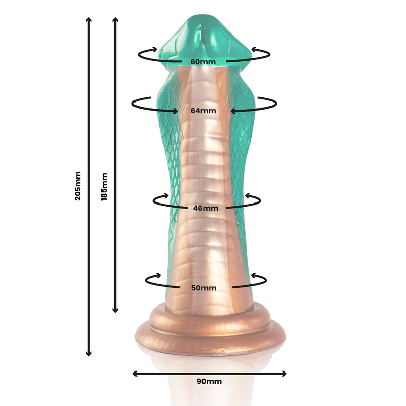 EPIC - PYTHON DILDO COBRA GROEN