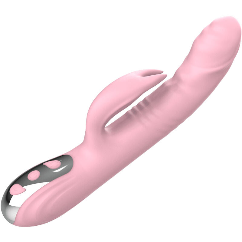 ARMONY - VOLLEDIG VINGER KONIJN VIBRATOR ROZE HITTE-EFFECT