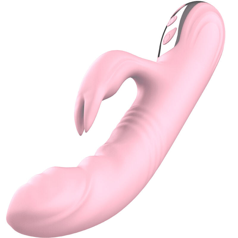 ARMONY - VOLLEDIG VINGER KONIJN VIBRATOR ROZE HITTE-EFFECT