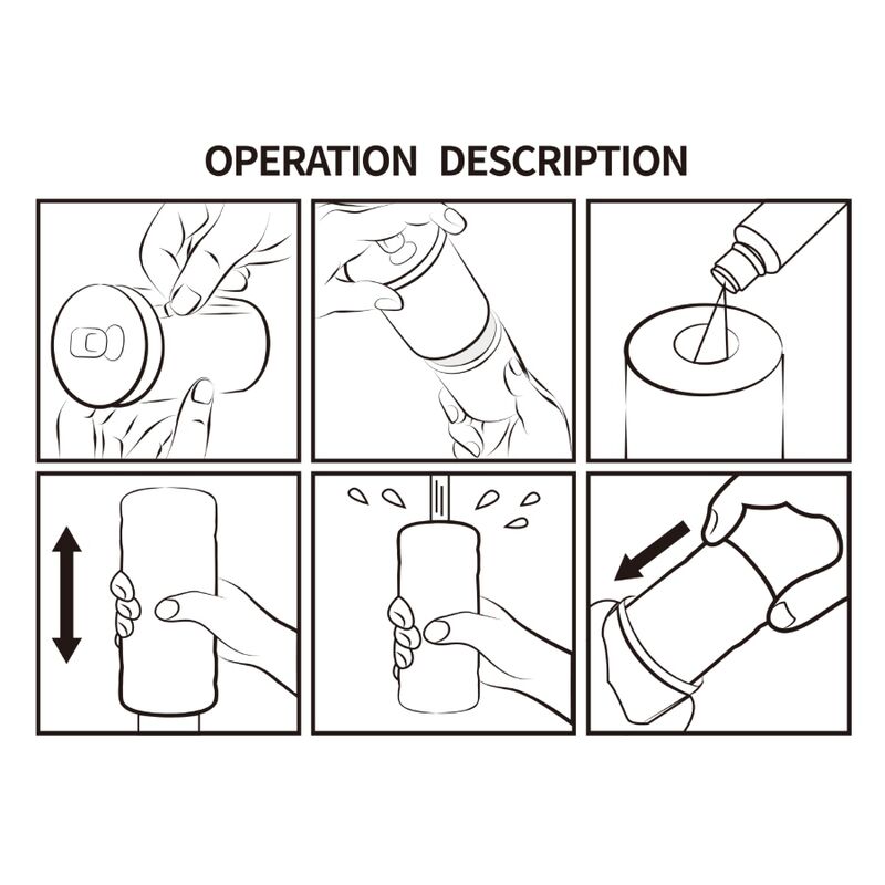 PRETTY LOVE - MASTURBATEUR 3D POUR HOMMES MODÈLE 2