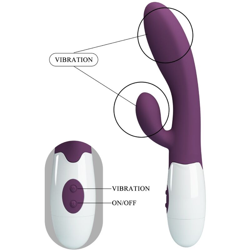 PRETTY LOVE - ALVIS RABBIT VIBRATOR &amp; PAARSE G-SPOT