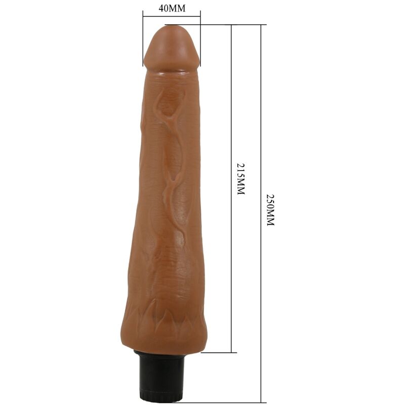 PRETTY LOVE - ALFREDO REALISTISCHE VIBRATOR 21,5 CM -O- 4 CM