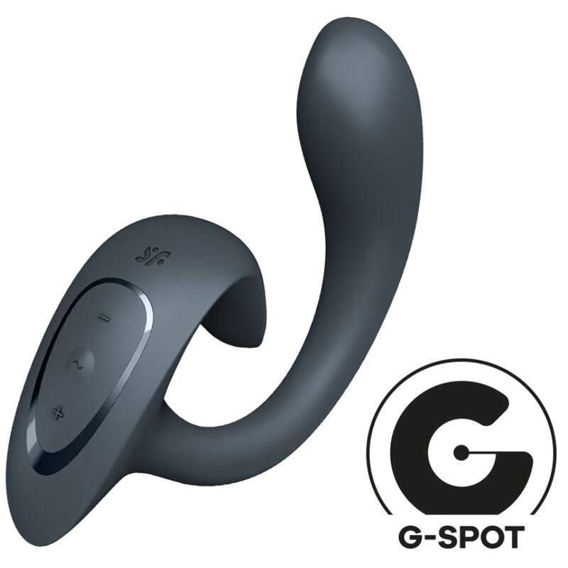SATISFYER - G FOR GODDESS 1 KONIJN VIBRATOR DONKERGRIJS