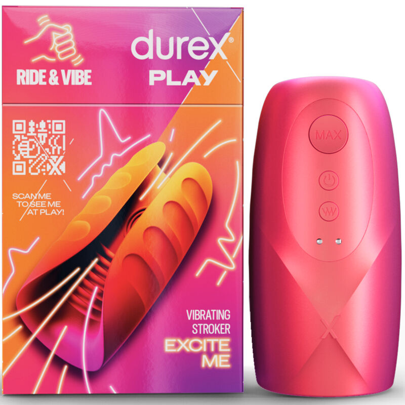 DUREX - JOUET VIBROMASSEUR ET MASTURBATEUR VIBROMASSEUR
