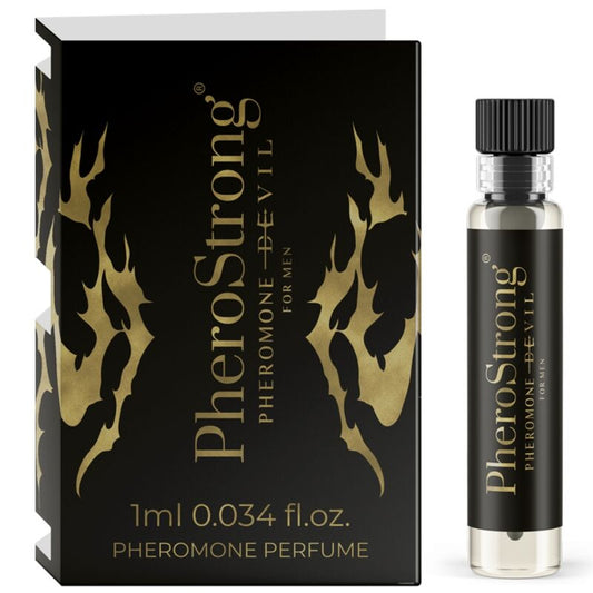 PHEROSTRONG - PARFUM AUX PHÉROMONES DEVIL POUR HOMME 1 ML