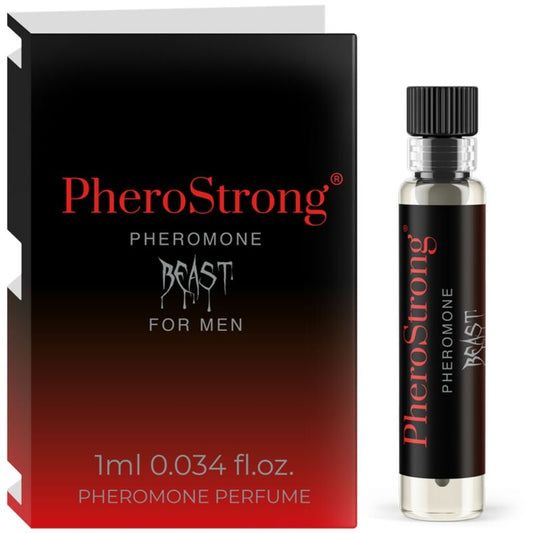 PHEROSTRONG - PARFUM AUX PHÉROMONES BEAST POUR HOMME 1 ML