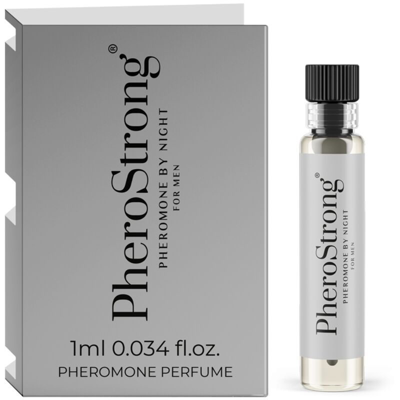 PHEROSTRONG - PARFUM DE NUIT AUX PHÉROMONES POUR HOMME 1 ML