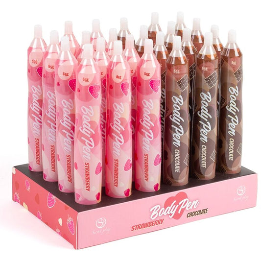 JEU SECRET - STYLO CORPOREL CHOCOLAT