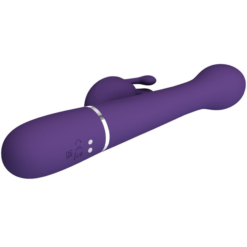 PRETTY LOVE - DEJON RABBIT VIBRATOR 3 IN 1 MULTIFUNCTIONEEL PAARS