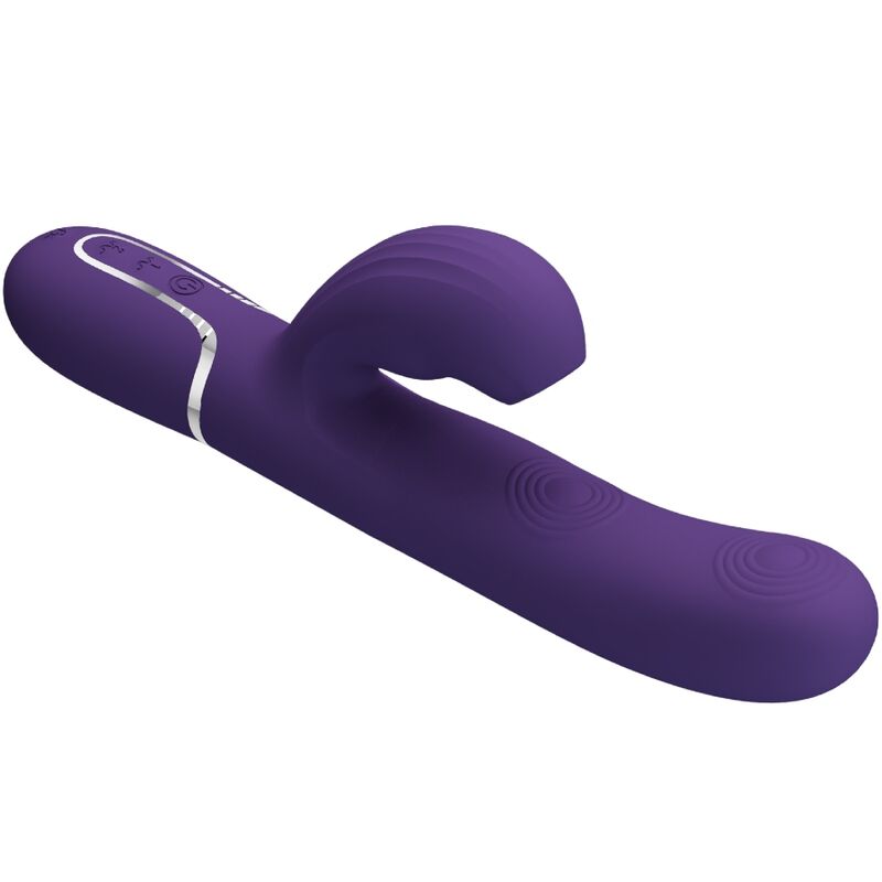PRETTY LOVE - PERLITA VIBRATEUR POINT G 3 EN 1 MULTIFONCTION VIOLET