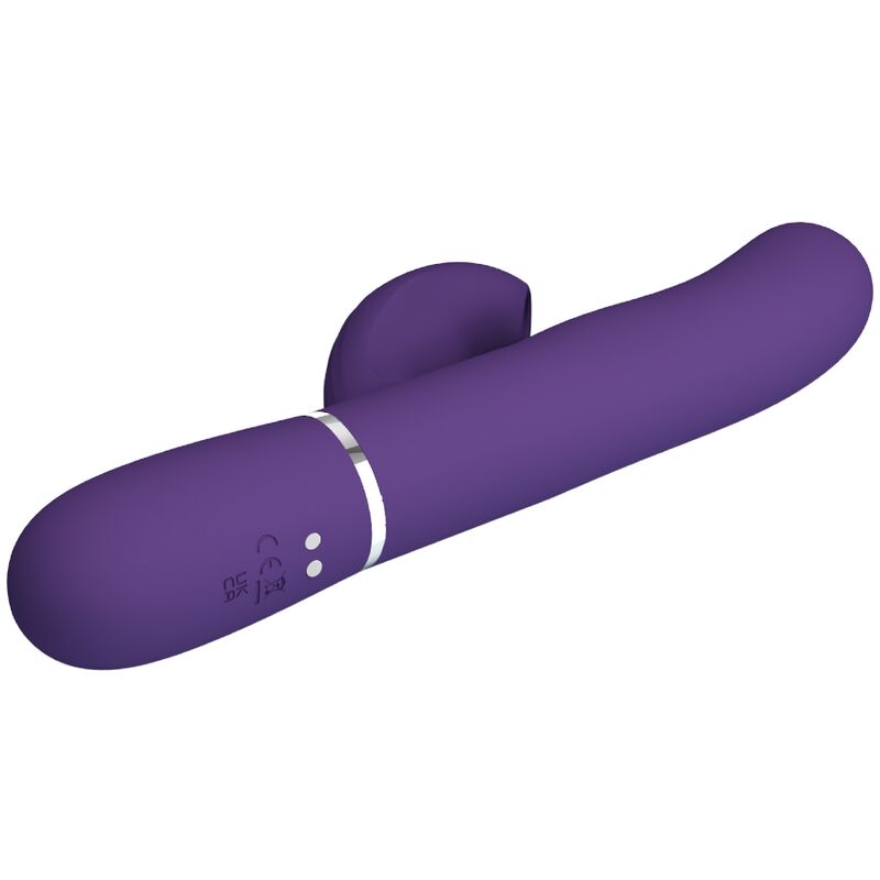 PRETTY LOVE - PERLITA VIBRATEUR POINT G 3 EN 1 MULTIFONCTION VIOLET