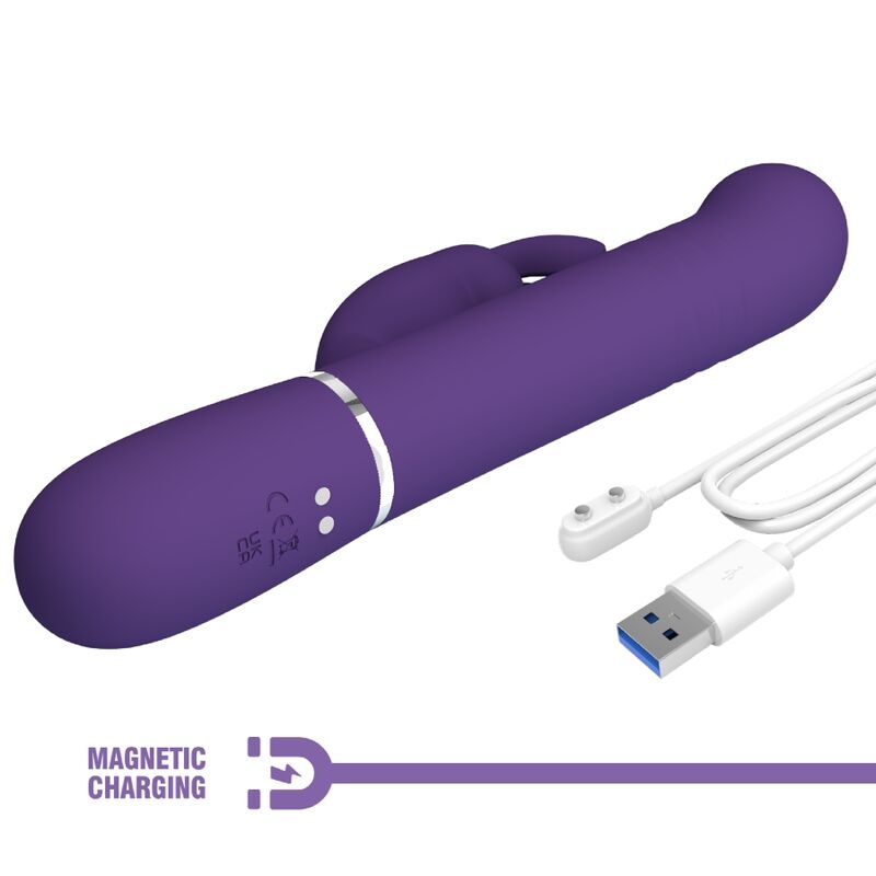 PRETTY LOVE - COALE KONIJN VIBRATOR 4 IN 1 PAARS