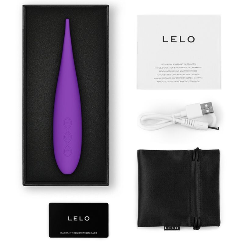 LELO - DOT TRAVEL Стимулятор клитора, фиолетовый