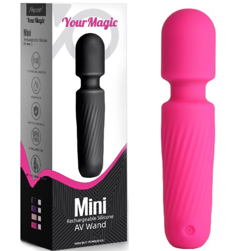 ARMONY - UW MAGISCHE MASSAGER &amp; VIBRATOR OPLAADBAAR 10 VIBRATIES ROZE