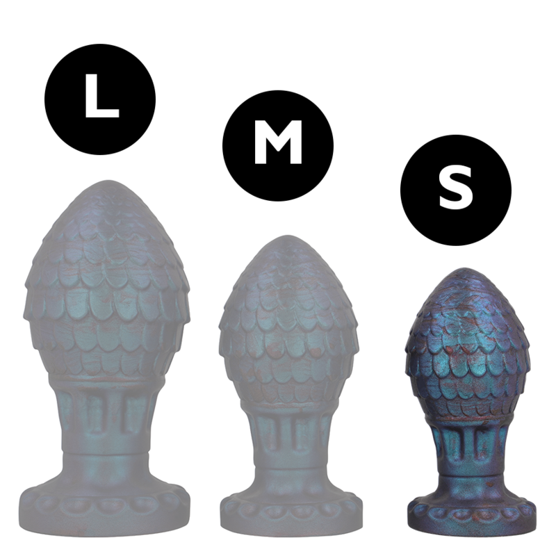 EPIC - VRAKOS DRAGON EGG ANAL PLUG TAGLIA S