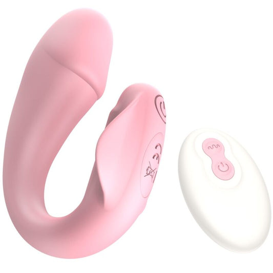 ARMONY - FRESHFUN CICI STAP-ON VIBRATOR AFSTANDSBEDIENING EN APP 10 VIBRATIES ROZE