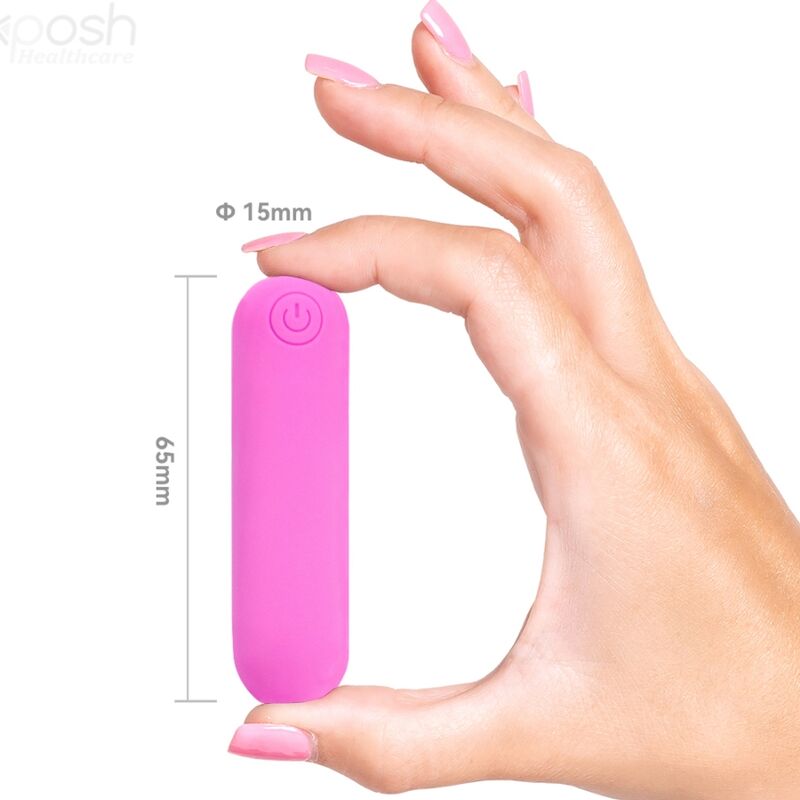 ARMONY - SPLASH HEHE VIBRATOR BULLET SILICONE 10 VIBRATIES 65 X 15 CM ROZE