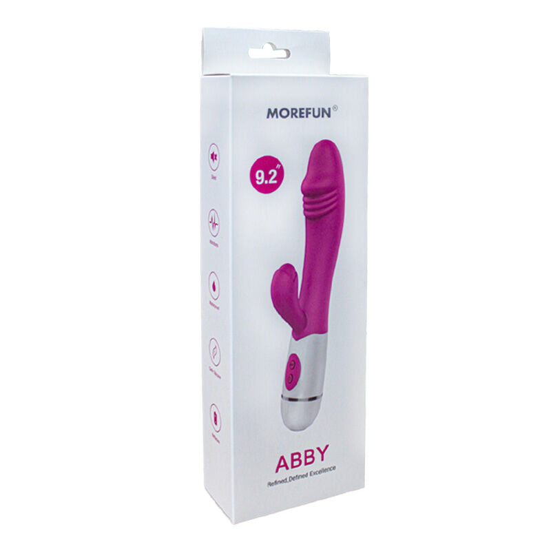 ARMONY - ABBY VIBRATEUR ET STIMULATEUR 16 VITESSES ROSE