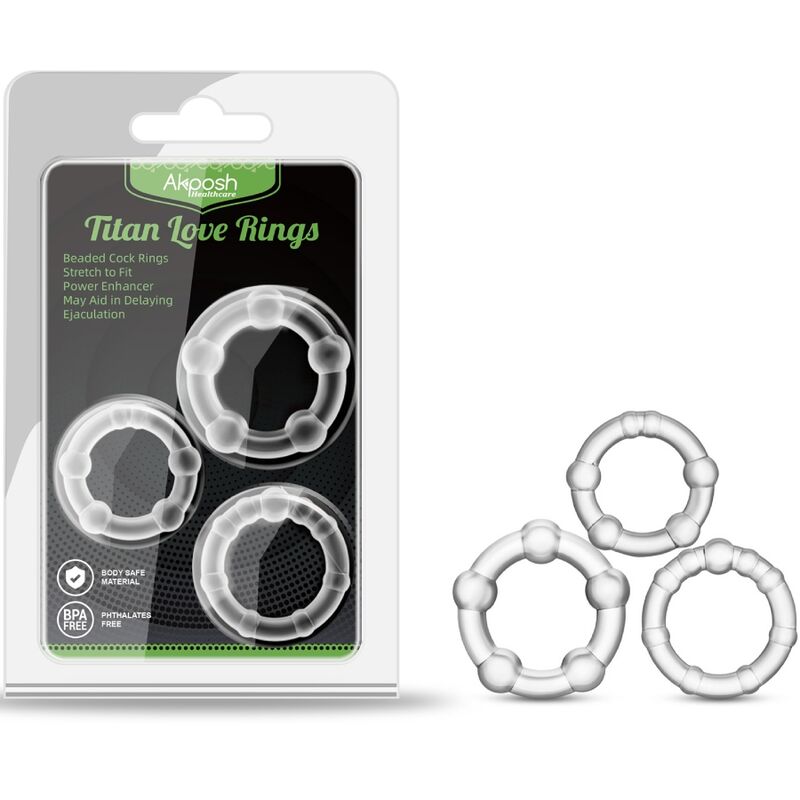 АРМОНИЯ - КОЛЬЦО С БИСЕРОМ "ТИТАНОВАЯ ЛЮБОВЬ" (ТЕСТЬ)