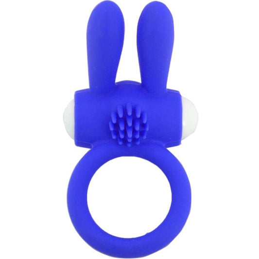 ARMONY - ANNEAU VIBRANT MR BUNNY EN SILICONE BLEU