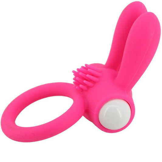 ARMONY - ANNEAU VIBRANT MR BUNNY EN SILICONE ROSE