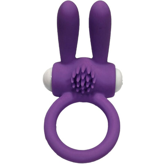 ARMONY - ANNEAU VIBRANT MR BUNNY EN SILICONE VIOLETTE