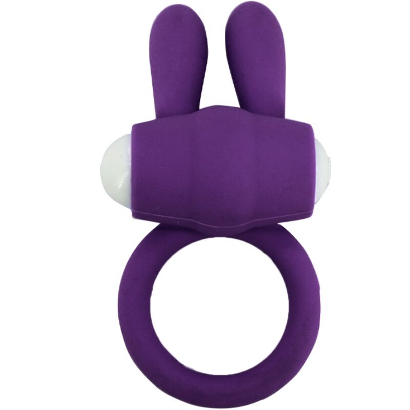 ARMONY - ANNEAU VIBRANT MR BUNNY EN SILICONE VIOLETTE