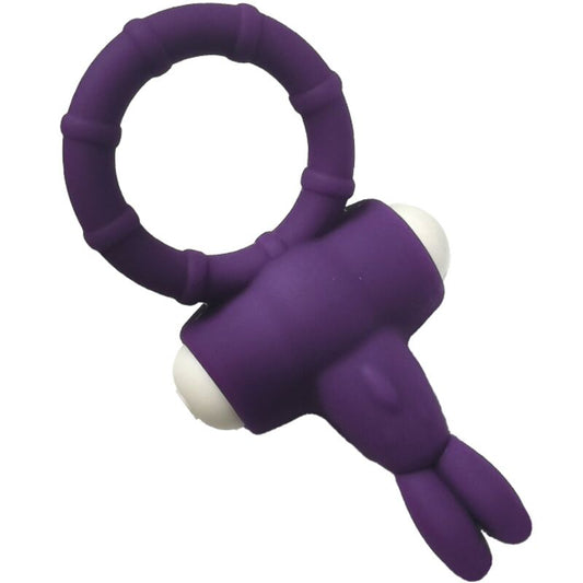ARMONY - ANNEAU VIBRANT MS BUNNY EN SILICONE VIOLETTE