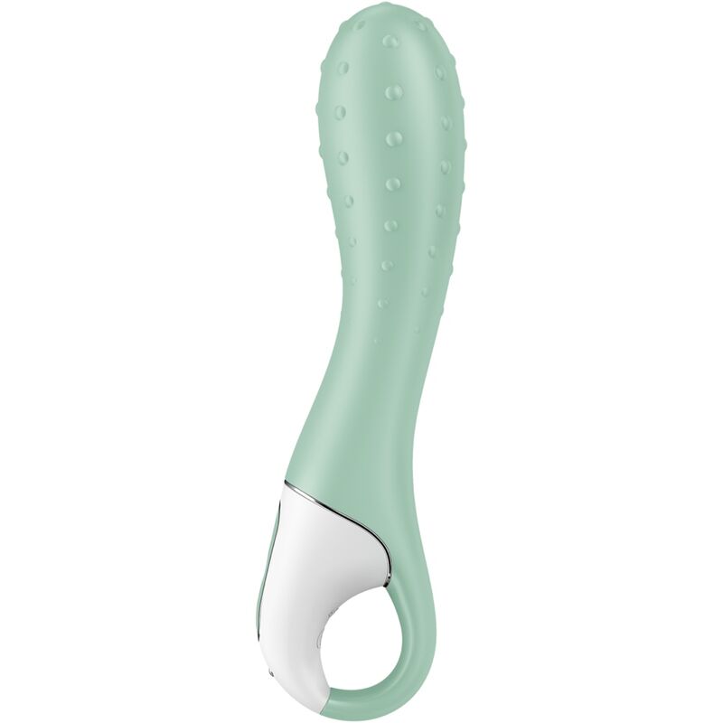 SATISFYER - VIBRATEUR À POMPE À AIR 3 GONFLABLES G POINT MENTHE
