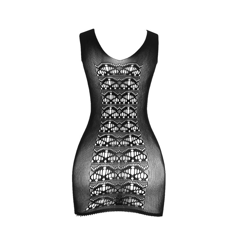 SUBBLIME - 952167 Короткое эластичное платье в сеточку, черное, один размер