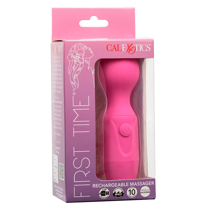 CALEXOTICS - EERSTE OPLAADBARE MASSAGER 10 VIBRATIES ROZE