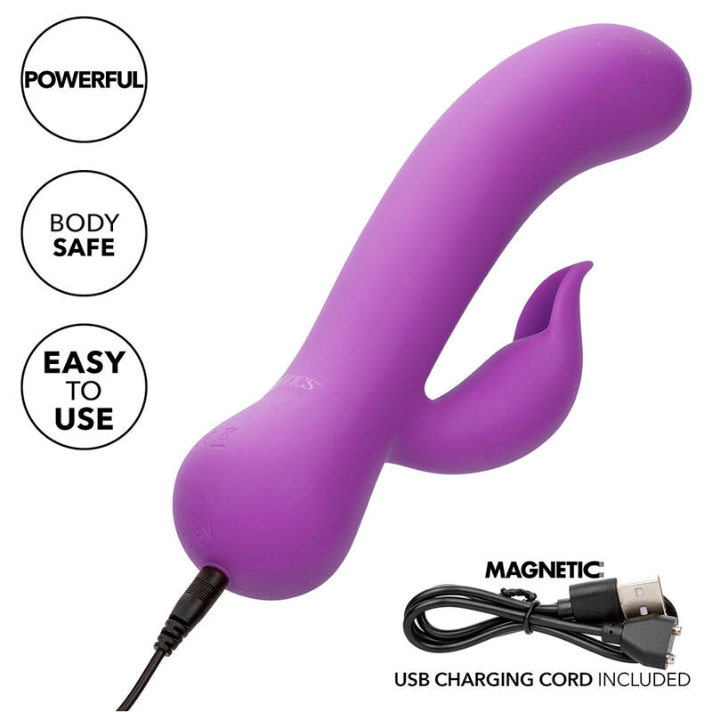CALEXOTICS - VIBRATEUR DE PLAISIR RECHARGEABLE VIOLET POUR UNE PREMIÈRE FOIS