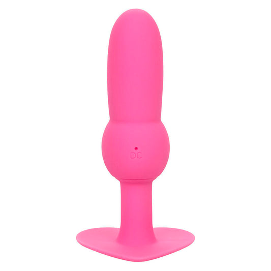 CALEXOTICS - FIRST TIME ANAL PLUG BEADED PROBE 10 VIBRATIONS PINK