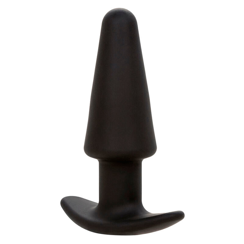 CALEXOTICS - ROCK BOTTOM TONERED ANAL PLUG 10 VIBRACIONES SILICONE BLACK