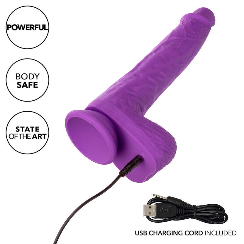 CALEXOTICS - STUDS OPLAADBARE EN ROTERENDE VIBRATOR 10 VIBRATIES PAARS