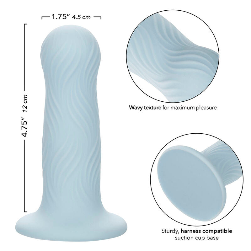 CALEXOTICS - PLUG ANAL EN MOUSSE WAVE RIDER BLEU