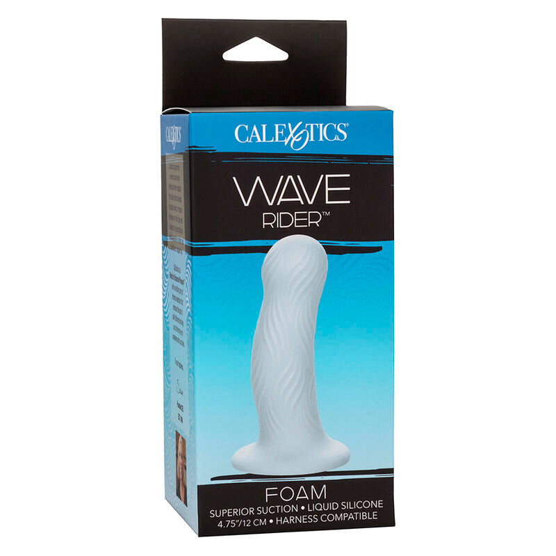 CALEXOTICS - PLUG ANAL EN MOUSSE WAVE RIDER BLEU